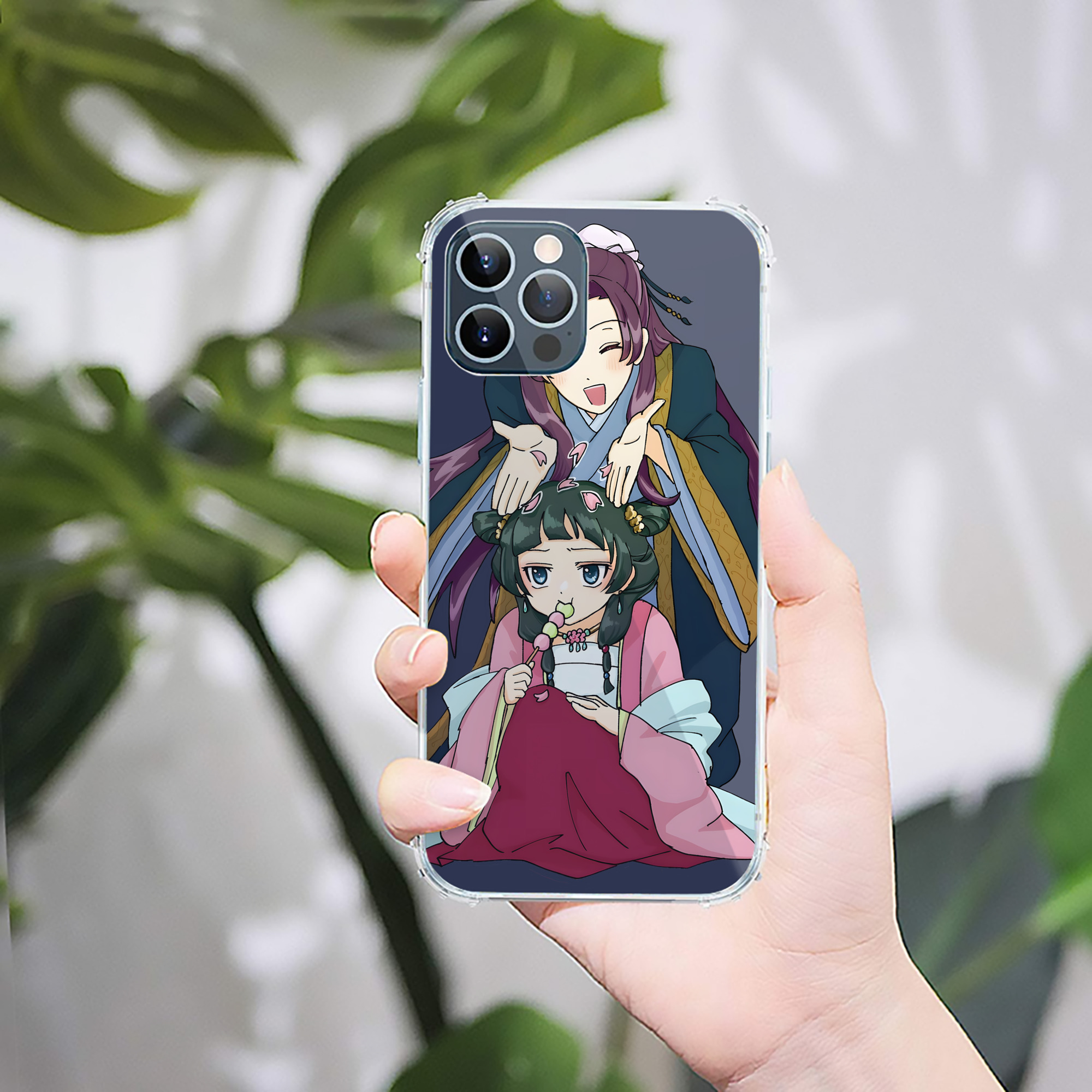 （画像用） 薬屋のひとりごと The Apothecary Diaries 【iPhone 12シリーズ対応】透明スマホケース（クリアソフトケース）